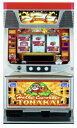 《家庭用パチスロ》ハローサンタ スーパートナカイ 2005年★タイヨーエレック★コイン不要機付き! スロット 4号機 実機 ●