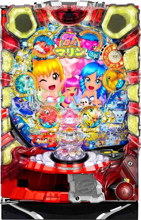 《家庭用実機パチンコ》CRGO!GO!マリン ミラクル★バケーション ★サンスリー★ご自宅まで配送OK　OPで玉不要で遊戯可能！