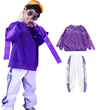 ダンス衣装　キッズ　ダンス衣装　ヒップホップ　tシャツ　パンツ　セットアップ　子供服　男の子　女の子　ヒップホップ　上下セット　パーカー　hiphop　ステージ衣装　ジャッズ　ダンスウェア　ストリート