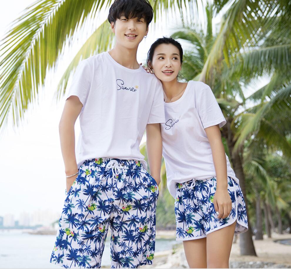サーフパンツ　親子　ペア　ビーチパンツ　 海パン　カップル　レディース　メンズ　キッズ　サーフパンツ　ご夫婦　ご家族　親子　ハーフパンツ　ペアルック　海水パンツ　海水浴　短パン　リゾート　水着　速乾性　ビーチウエア　海外旅行　1着
