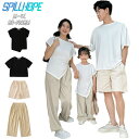 カップル 親子ペア 黒 白 tシャツ 上下セット ペア お揃い 親子お揃い ペアルック レディース 女の子 パンツ メンズ 男の子 Tシャツ 半袖 子供服 ご家...