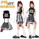 ブラック 黒 チェック柄 デニムスカート タンクトップ 女の子 jazz チア チアリーダー 単品 セットアップ キッズ ダンス衣装 ジャズ ダンス トップス スカート 腕カバー 夏 応援団 演出服 練習着 団体服 発表会 かっこいい おしゃれ hiphop 韓国 k-pop チェックスカート 子供