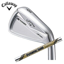 キャロウェイX FORGED STAR アイアン #5～PW 6本組Dynamic Gold EX TOUR ISSUE(ダイナミックゴールドEXツアーイシュー) トゥルーテンパー社製エックスフォージドスターアイアン　Callaway日本仕様 保証書発行特注カスタム 2024年4月発売