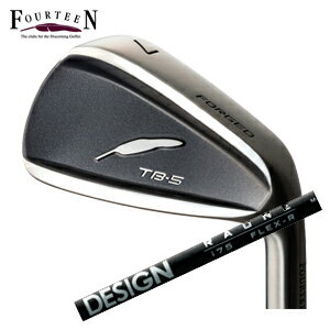 フォーティーンTB-5 FORGED BLACK Edition #6〜PW 5本組RAUNE IRON ラウネアイアンFOURTEEN特注カスタム 