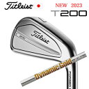 2023 T200 単品アイアン WEDGEDynamic Gold95.105.120(ダイナミックゴールド95.105.120)タイトリスト 正規製品販売店、保証書発行日本仕様 2023年8月下旬発売