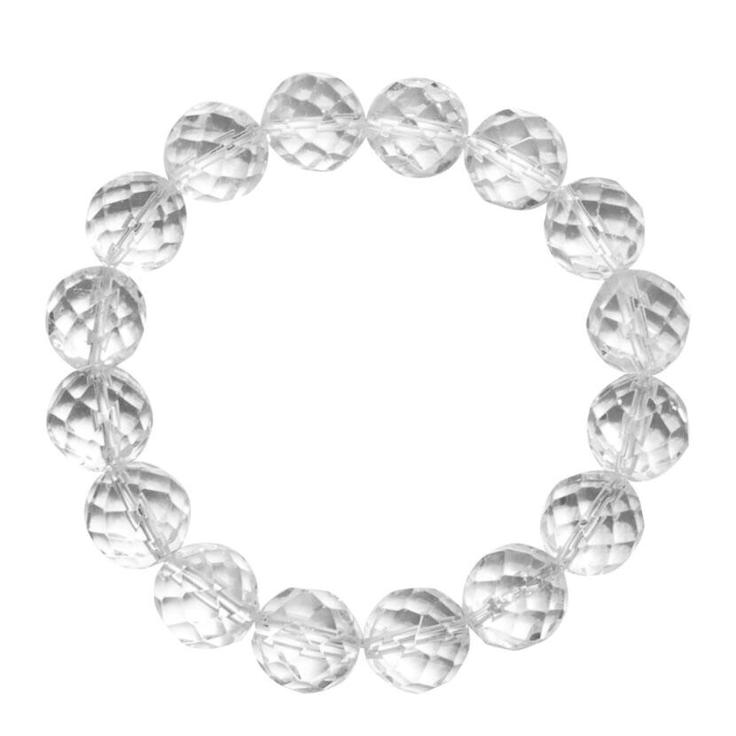 乐天商城 - AAAA天然石パワーストーン水晶64面カット 12mm 559