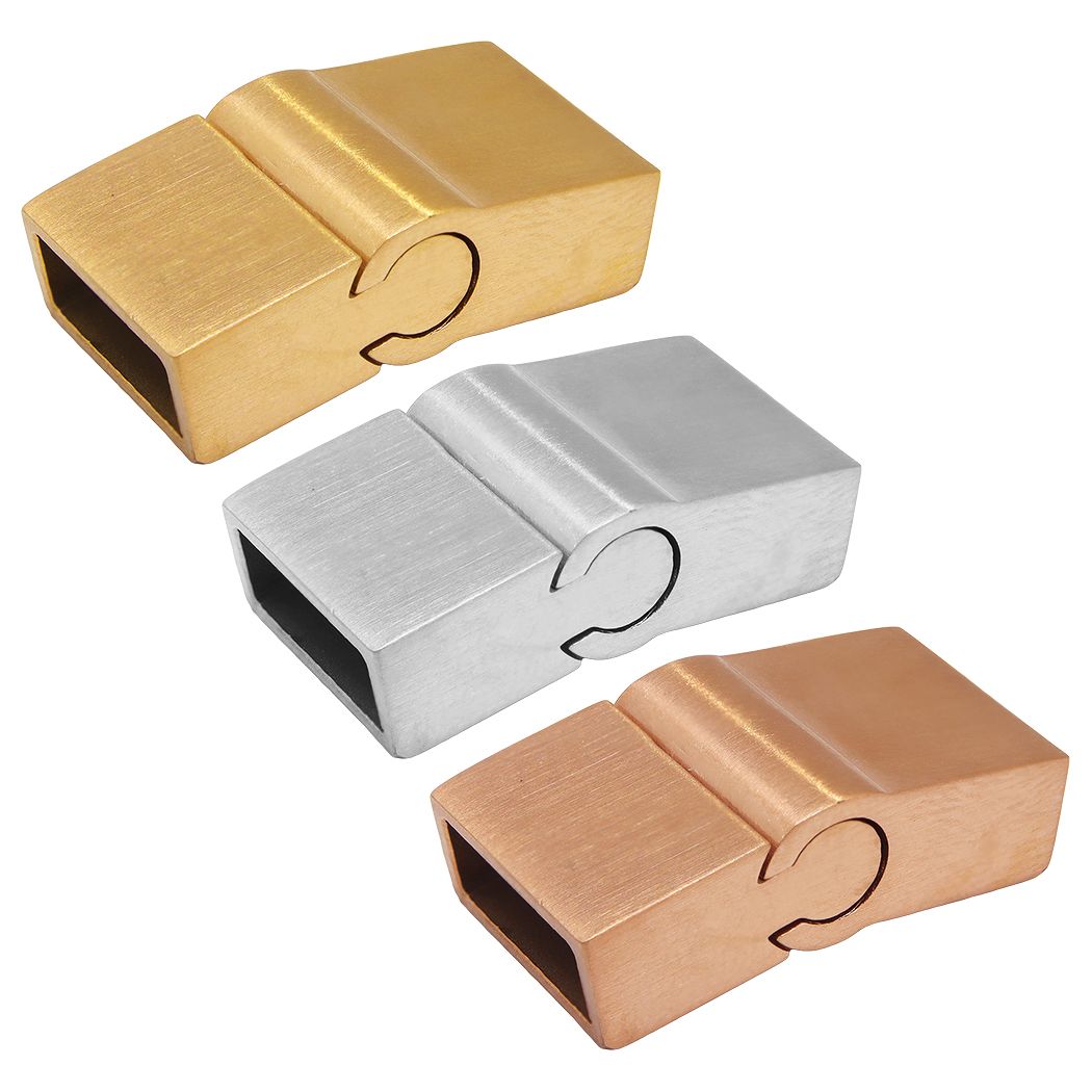 乐天商城 - ステンレス製 【1個入り】マグネット クラスプ 留め金 長方形 750