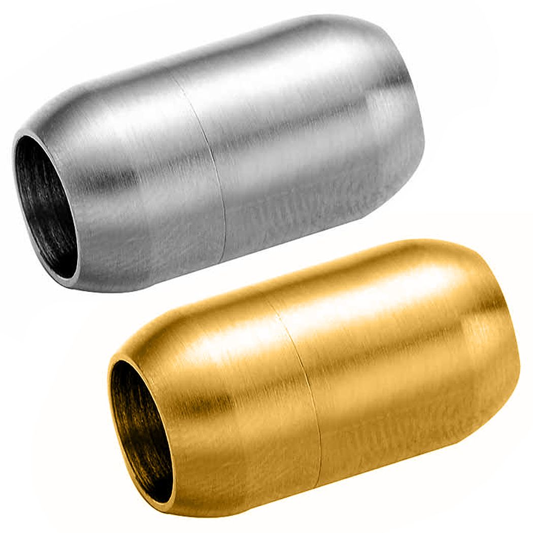 紐留め 磁気クラスプ エンドパーツ 金属パーツ ネックレス作り 留め金 金具 ブレスレット作り パーツ 751