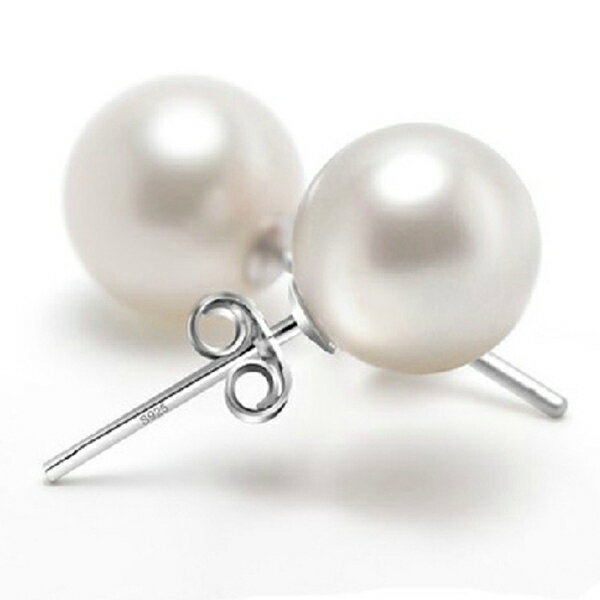 乐天商城 - ●天然パール　10mm　ピアス両耳　254