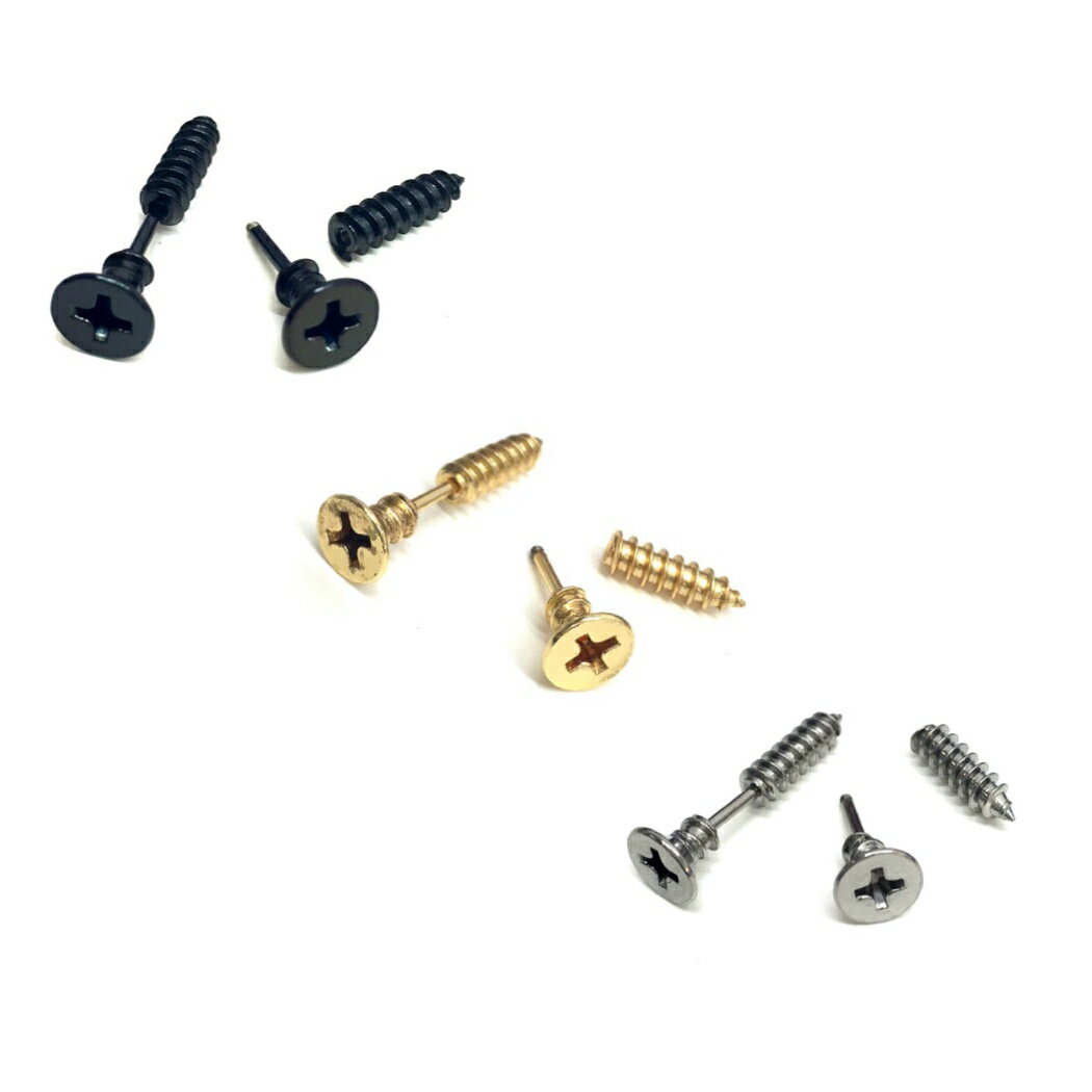 乐天商城 - 1個　大人気 ねじピアス　　151