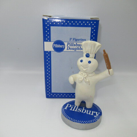 1997年★90 039 s★Doughboy★ドゥーボーイ★フィギュア★レジン★人形★ぬいぐるみ★PILLSBURY★12センチ