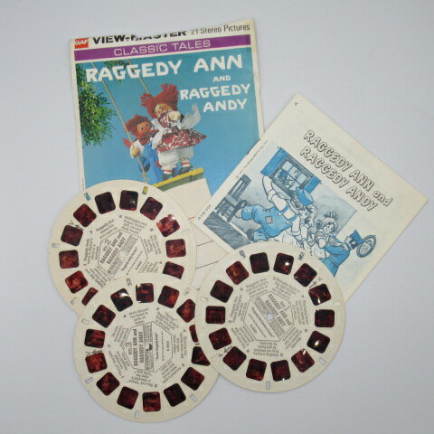1971年★70's★ヴィンテージ★ビンテージ★ViewMaster★ビューマスター★3D★リール★フィギュア★人形★おもちゃ★RAGGEDYANN★ラガディ★ラガディアン