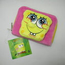 SPONGE BOB★スポンジボブ★お財布★WALLET★ウォレット★フィギュア★人形★ぬいぐるみ★ピンク★新品★