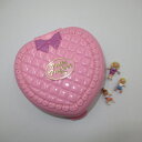 完品!1994年★90's★Polly Pocket★ポーリーポケット★コンパクト★ままごと★ミニチュア★人形★フィギュア★ぬいぐるみ★ハート★ピンク★