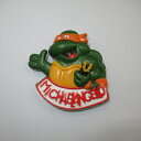 1989年★80's★TEENAGE MUTANT NINJYA TURTLES★ミュータントニンジャタートルズ★バーガーキング★ミールトイ★人形★フィギュア★ぬいぐるみ★ビンテージ★クリップ★ミケランジェロ★