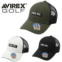 アヴィレックス ゴルフ キャップ MFGシリコンメッシュキャップ メンズ AVIREX GOLF AVG3S-CP3