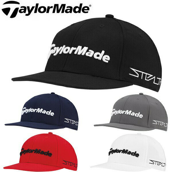 テーラーメイド テーラーメイド ゴルフ キャップ ツアーフラットビルキャップ メンズ TaylorMade Golf TD906