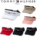 トミーヒルフィガー ゴルフ バイザー THロゴ メンズ レディース TOMMY HILFIGER GOLF THMB3F52