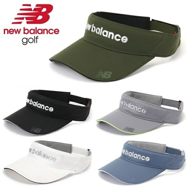 ニューバランス ゴルフ バイザー ロゴ バイザー メンズ new balance Golf 012-4987002