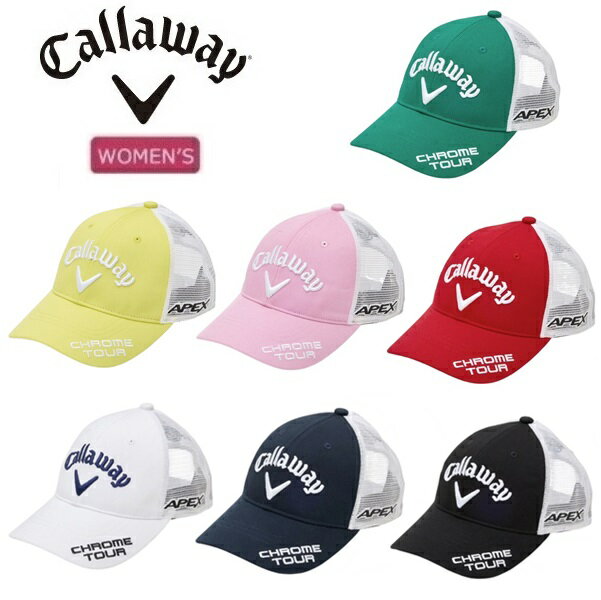 キャロウェイ ゴルフ キャップ TOUR A MESH CAP WM 24 JM レディース 2024年発売 Callaway Golf C24990201
