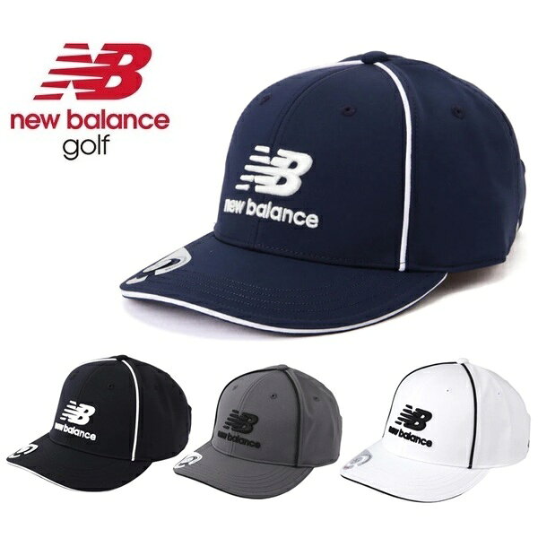 樂天商城 - ニューバランス ゴルフ キャップ マグネット式マーカー付き セミカーブドブリムキャップ (MENS) new balance Golf 012-5987004