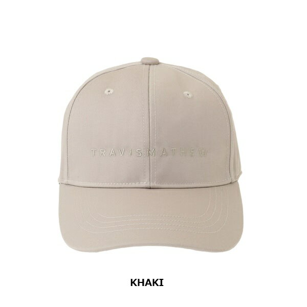 トラヴィスマシュー ゴルフ メンズ ベーシックロゴ キャップ TRAVISMATHEW golf 7AL943
