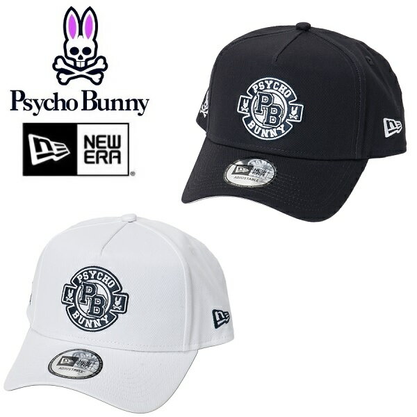 Rakuten - サイコバニー ゴルフ キャップ NEW ERAコラボ メンズ レディース Psycho Bunny PBMG564F