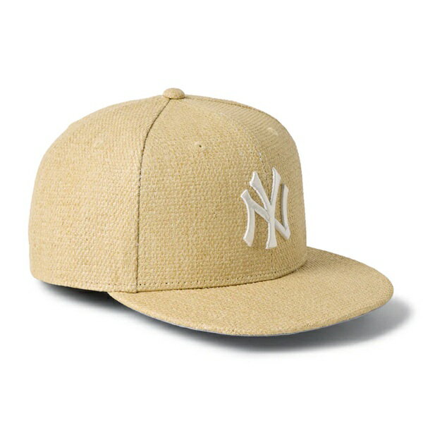 ニューエラ ゴルフ キャップ 9FIFTY Paper ニューヨーク・ヤンキース ナチュラル N...