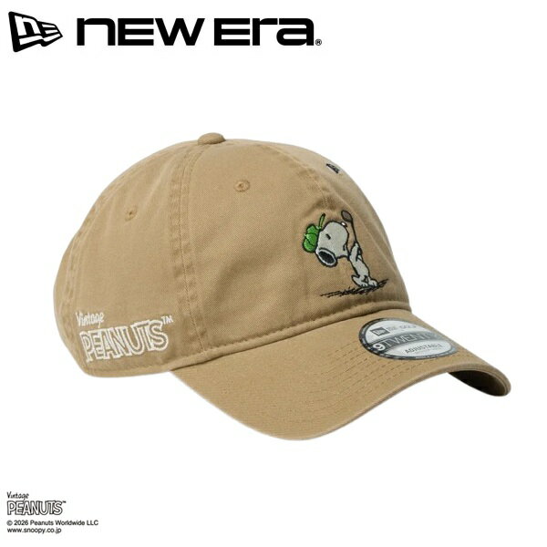 乐天商城 - ニューエラ ゴルフ キャップ 9TWENTY Vintage PEANUTS ピーナッツ GOLF スイング New Era Golf (14865326)