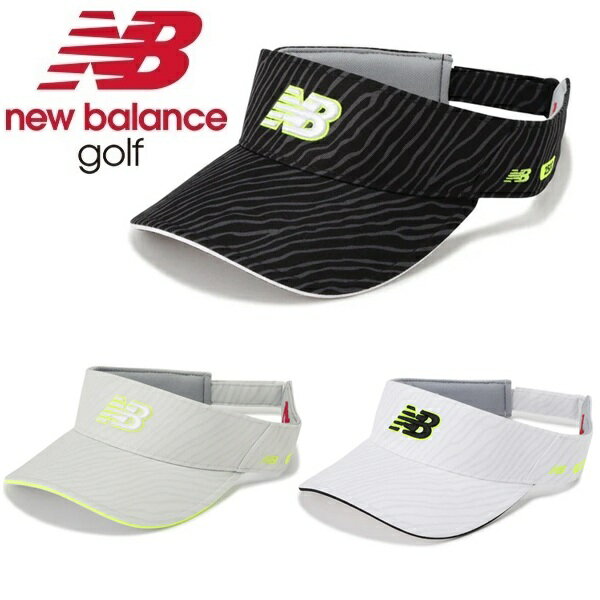 SINACOVA GOLF - ニューバランス ゴルフ バイザー ゼブラ柄 バイザー (MENS) New Balance Golf 012-6187003
