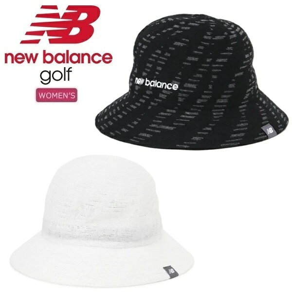 ニューバランス ゴルフ レディース ハット ストライプゼブラ バケットハット (WOMENS) New Balance Golf 012-6187503