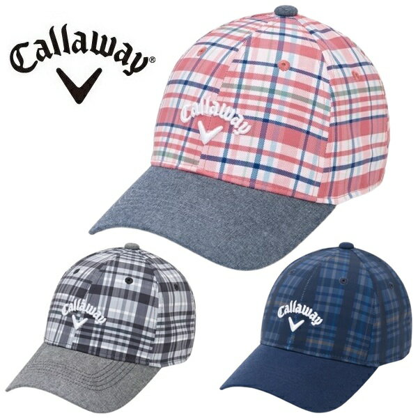 Rakuten - キャロウェイ ゴルフ キャップ マドラスチェックプリントキャップ メンズ 2026年発売 Callaway Golf C26191110
