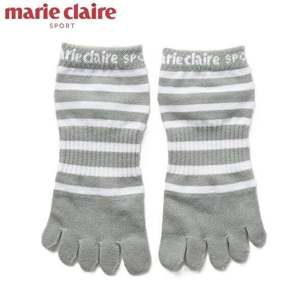 マリクレール スポーツ レディース ソックス 5本指 遠赤外線 抗菌防臭 吸湿発熱 marie claire sport 735-933 【ポスト投函配送】
