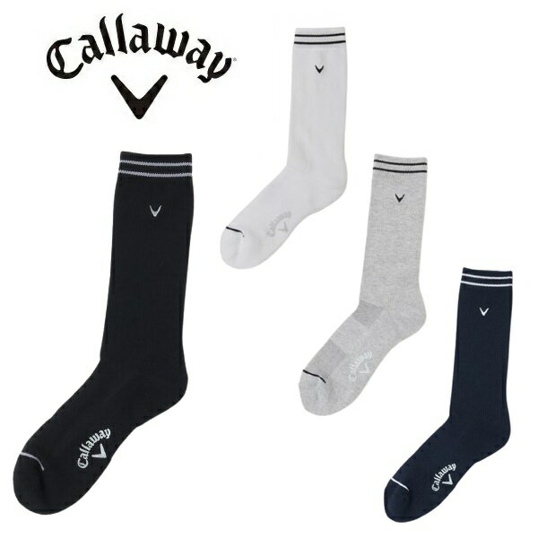 ■商品情報 キャロウェイシェブロン刺繍を施した定番クルーソックス。 適度にしっかりした厚みのある足底サポートを配置し、ズレにくく、足底パイルでクッション性のある快適性を高めた履き心地です。(パッケージ入り) 抗菌防臭、消臭、足底パイル、足底サポート、甲メッシュ、パッケージ入り 【素材】ポリエステル 綿 その他 【サイズ】フリー/サイズ25-27cm 長さ 25cm ※注意事項：モニターの発色により、実物と異なる場合がございます。 ・こちらの商品はメール便（ポスト投函）の配送となります。■商品情報 キャロウェイシェブロン刺繍を施した定番クルーソックス。 適度にしっかりした厚みのある足底サポートを配置し、ズレにくく、足底パイルでクッション性のある快適性を高めた履き心地です。(パッケージ入り) 抗菌防臭、消臭、足底パイル、足底サポート、甲メッシュ、パッケージ入り 【素材】ポリエステル 綿 その他 【サイズ】フリー/サイズ25-27cm 長さ 25cm ※注意事項：モニターの発色により、実物と異なる場合がございます。 ・こちらの商品はメール便（ポスト投函）の配送となります。