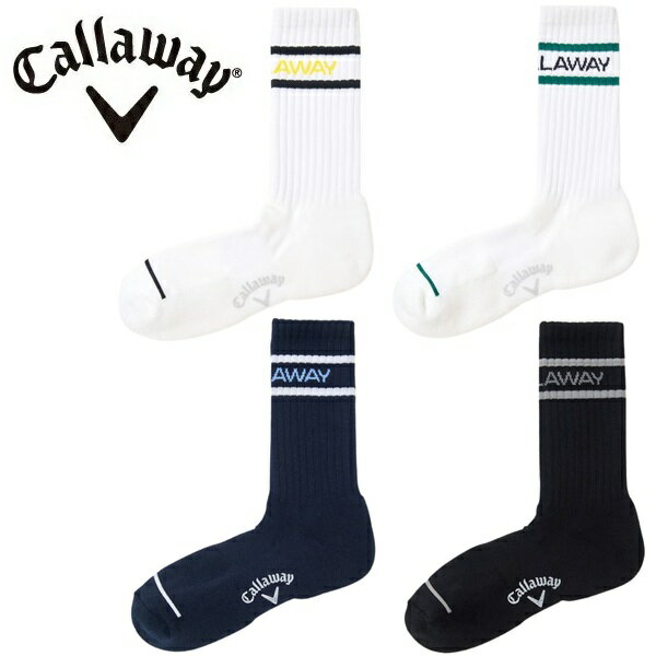 ■商品情報 細いボーダーラインと配色のCALLAWAYロゴが印象的なクルーソックス。L字設計で足にしっかりフィットし、ズレにくく快適な履き心地を実現します。ショートパンツと合わせて、スタイリングの幅を広げる一足です。 【サイズ】フリー/サイズ25-27cm 長さ 24cm 【素材】ポリエステル 綿 その他 【機能】抗菌防臭・L型ソックス・足底パイル・足底サポート ※注意事項：モニターの発色により、実物と異なる場合がございます。 ・こちらの商品はメール便（ポスト投函）の配送となります。 メーカー希望小売価格はメーカーサイトに基づいて掲載しています■商品情報 細いボーダーラインと配色のCALLAWAYロゴが印象的なクルーソックス。L字設計で足にしっかりフィットし、ズレにくく快適な履き心地を実現します。ショートパンツと合わせて、スタイリングの幅を広げる一足です。 【サイズ】フリー/サイズ25-27cm 長さ 24cm 【素材】ポリエステル 綿 その他 【機能】抗菌防臭・L型ソックス・足底パイル・足底サポート ※注意事項：モニターの発色により、実物と異なる場合がございます。 ・こちらの商品はメール便（ポスト投函）の配送となります。