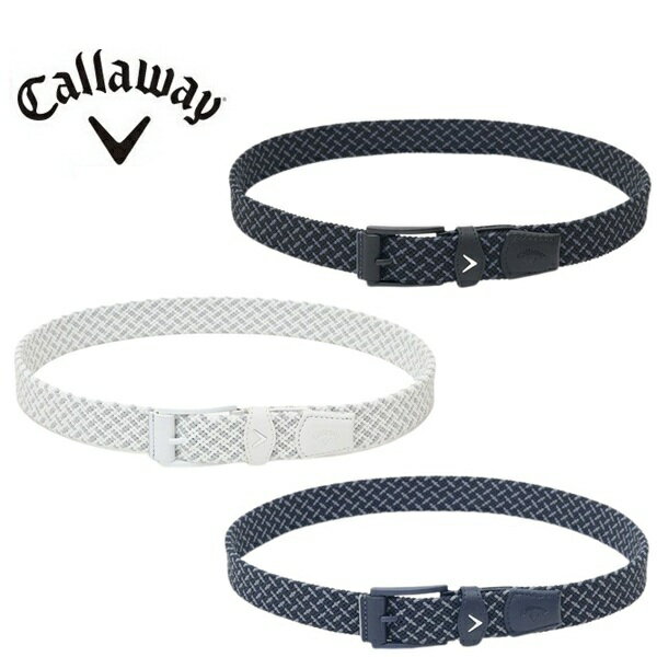 乐天商城 - キャロウェイ ゴルフ ベルト メンズ 袋織ゴムメッシュ ベルト (MENS) Callaway Golf C26192102