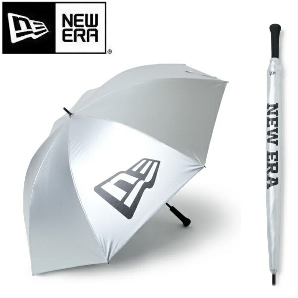 Umbrella - ニューエラ ゴルフ 傘 アンブレラ フラッグロゴ シルバー NEW ERA (14747157)