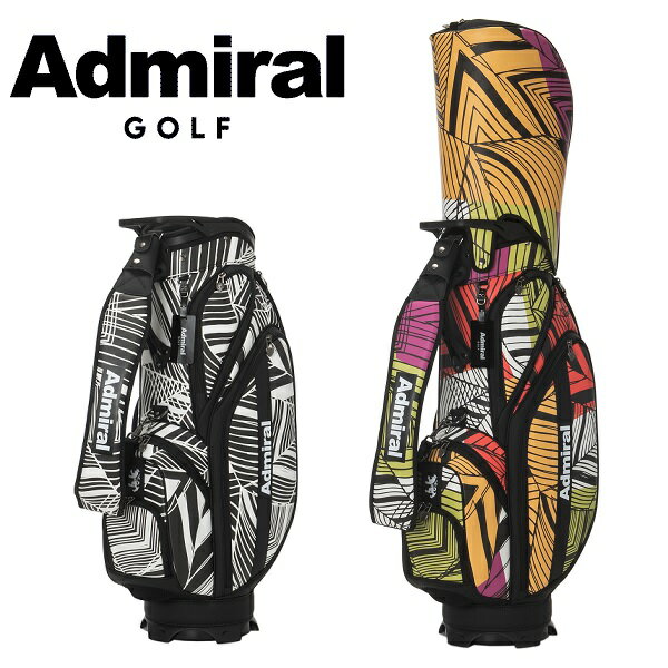 Other - アドミラル ゴルフ キャディバッグ カートキャディバッグジオメトリックパターン Admiral Golf ADMG5BC2
