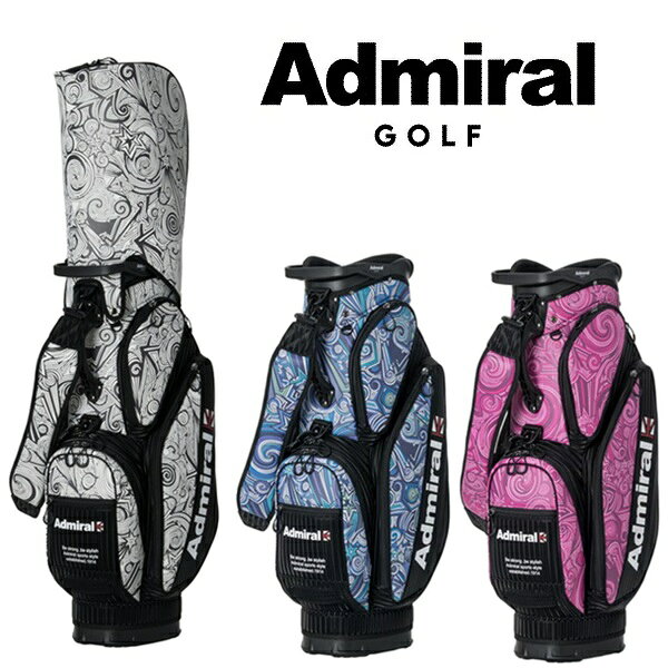 アドミラル ゴルフ キャディバッグ ユニセックス カートキャディバッグダズル Admiral Golf ADMG6BC3