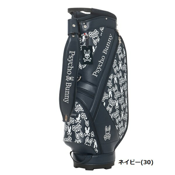 サイコバニー ゴルフ キャディバッグ カートキャディバッグ MONOGRAM Psycho Bunny...