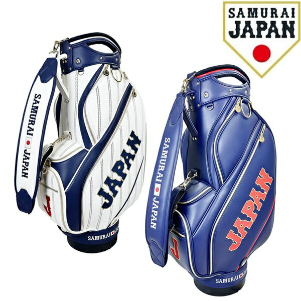 侍ジャパン ゴルフ 9.5型キャディバッグ SJCB-6403 SAMURAI JAPAN 公式 2026年モデル