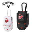 キャロウェイ ゴルフ ラブキャロウェイ ボールポーチ 25 JM レディース 2025年発売 Callaway Golf (5925131) (5925132)