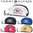 トミーヒルフィガー ゴルフ ボールポーチ ミックス TOMMY HILFIGER THMG3FBT