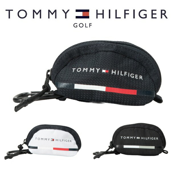 トミーヒルフィガー ゴルフ ボールポーチ シグネチャー TOMMY HILFIGER GOLF THMG6SEE