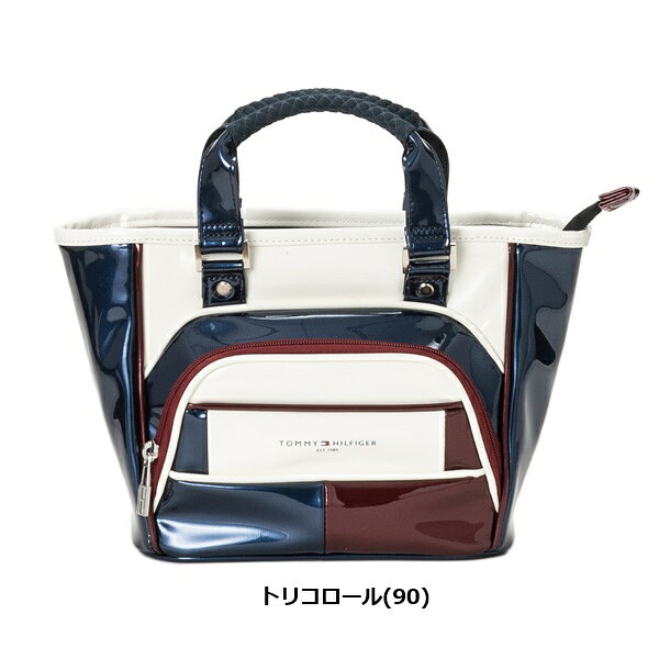 SPIRAL GOLF 楽天市場店のトミーヒルフィガー ゴルフ ラウンドバッグ エナメルスポーツ TOMMY HILFIGER GOLF THMG5FT1｜アングル3