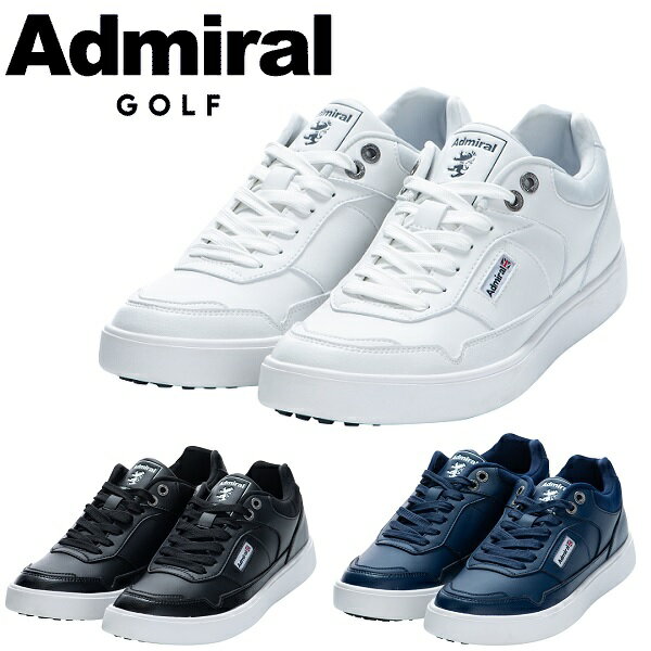 アドミラル ゴルフシューズ スパイクレス 紐タイプ 3.5E相当 Admiral Golf ADMS2A その1