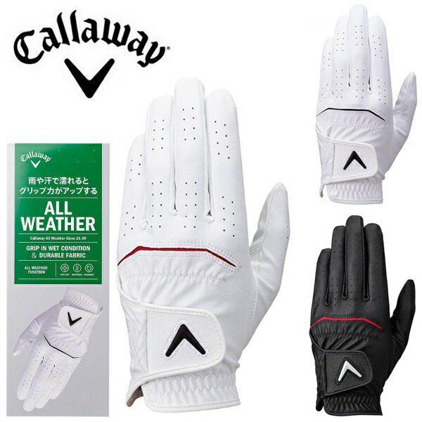 Rakuten - キャロウェイ ゴルフ グローブ オール ウェザー グローブ 26 JM メンズ 左手用 手袋 Callaway All Weather Glove 26 JM 【ポスト投函配送】