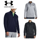 アンダーアーマー ゴルフ メンズ UAストーム セーターフリース 1/2ジップ ジャケット UNDER ARMOUR 1382920【2023年秋冬モデル】