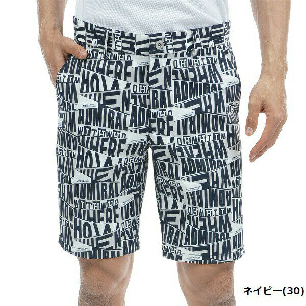 アドミラル ゴルフ メンズ コンパスモチーフ ストレッチショートパンツ ADMIRAL AD...