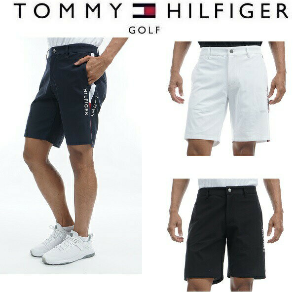 トミーヒルフィガー ゴルフ メンズ サイドフラッグ ショートパンツ TOMMY HILFIGER THMA325 2023年春夏モデル
